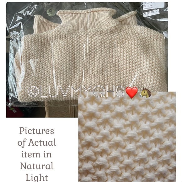 Chunky Knit Sweater Last 1 Left! - Picture 3 of 4